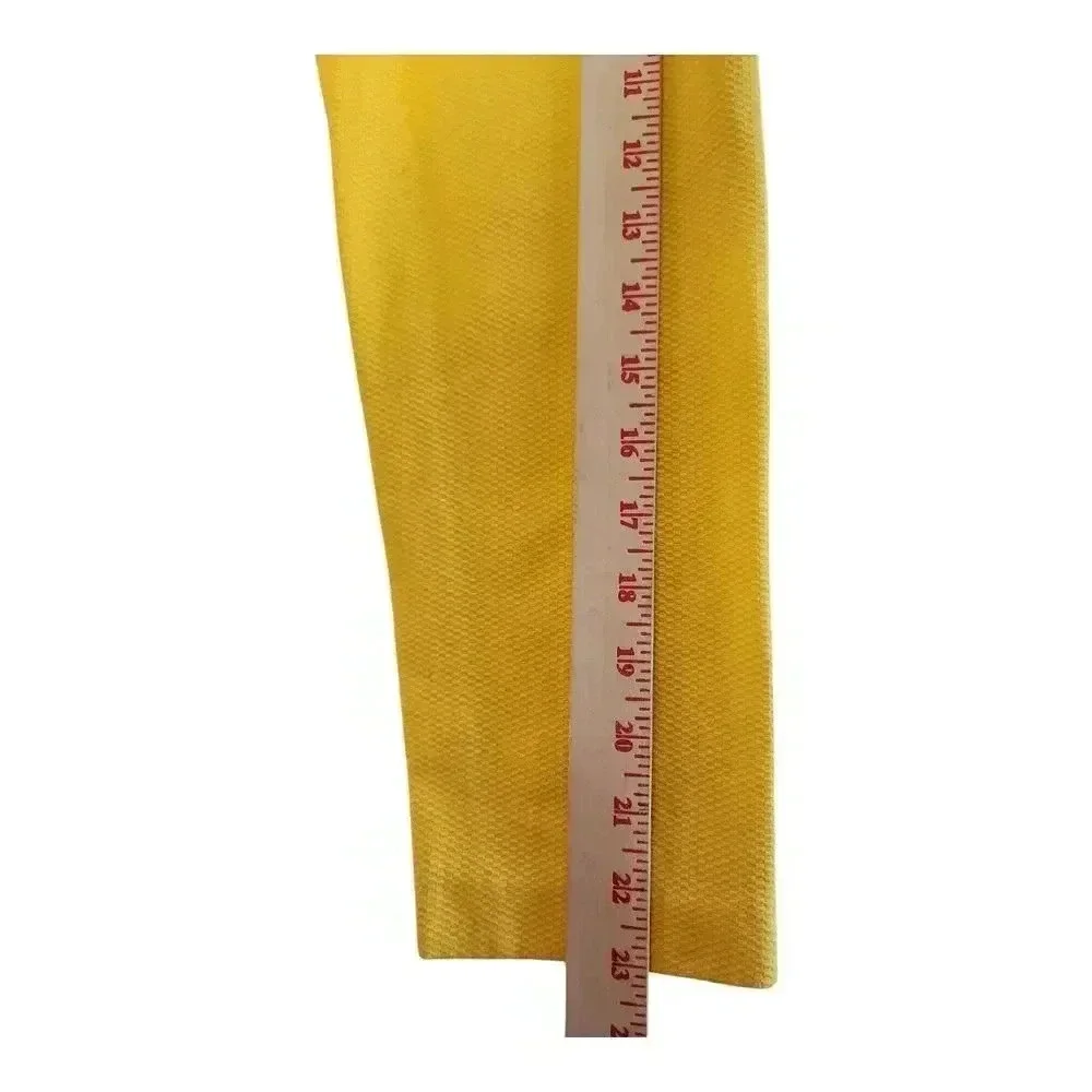 Metrostyle Yellow Cropped Blazer Structured Size 12 - Picture 6 of 6